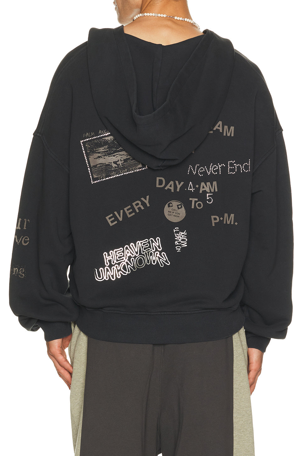 Surfer Dream Zipped Loose Hoodie