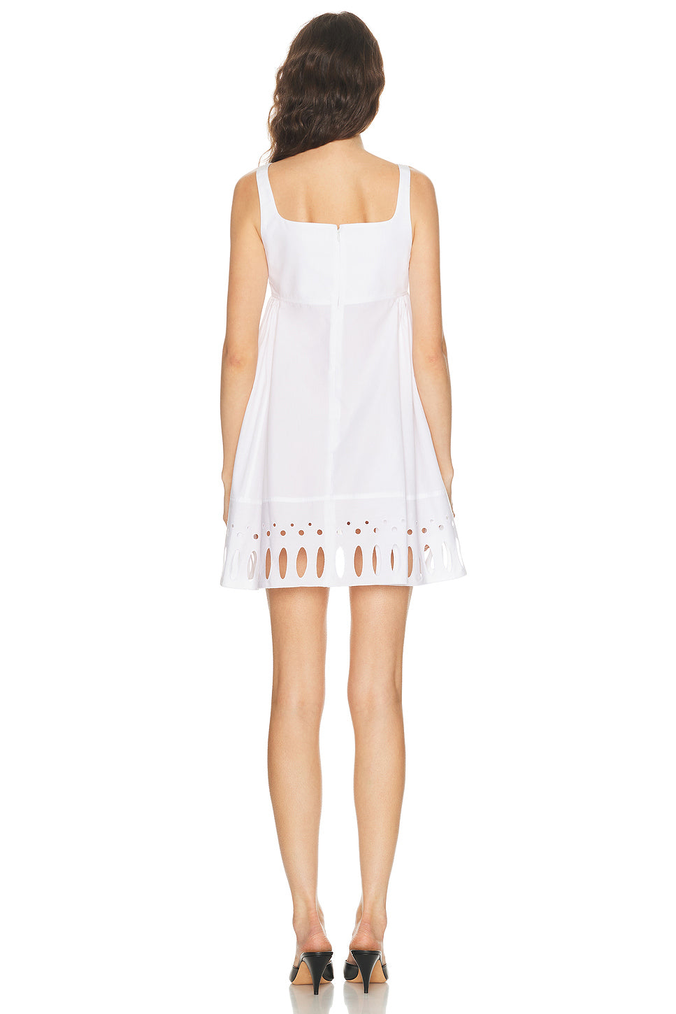 Poplin Flared Mini Dress