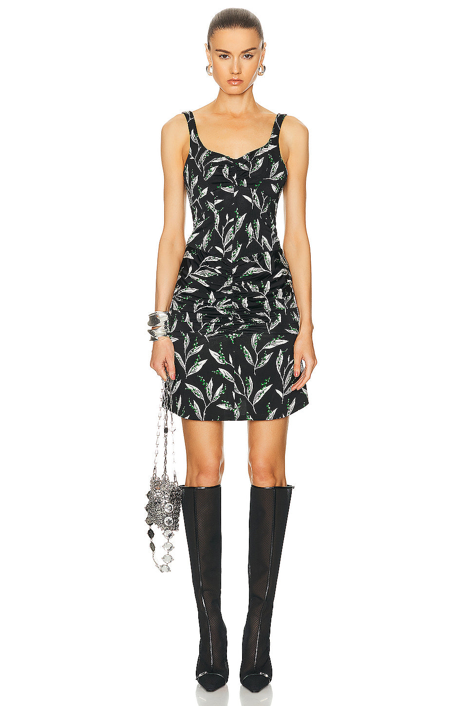 Printed Viscose Jersey Dress