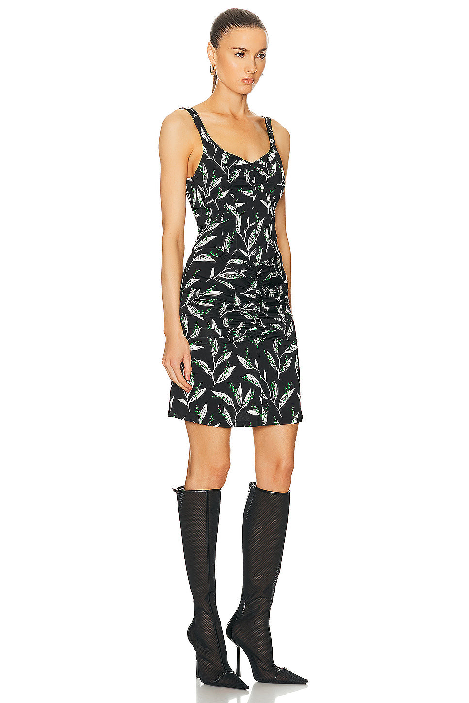 Printed Viscose Jersey Dress