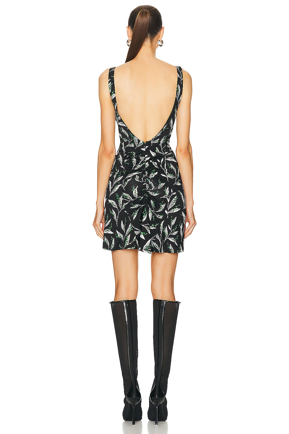 Printed Viscose Jersey Dress