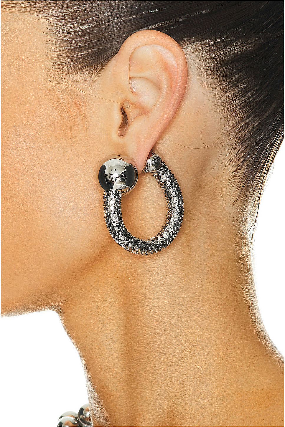 Mini Mesh Earrings