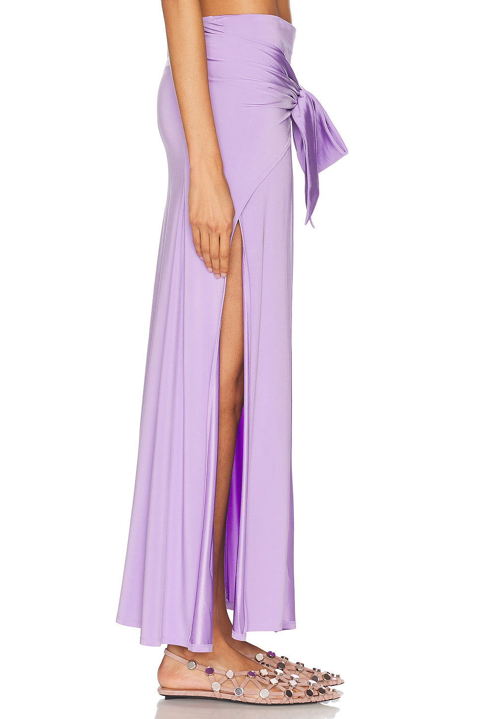 Tie Maxi Skirt