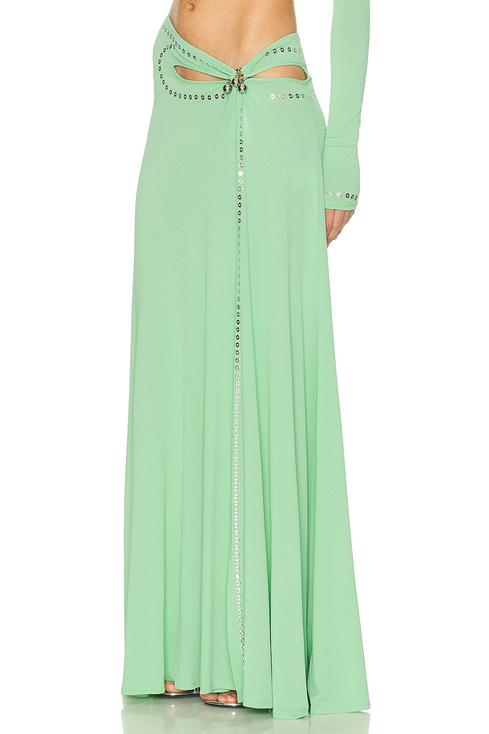 Cut Out Long Skirt