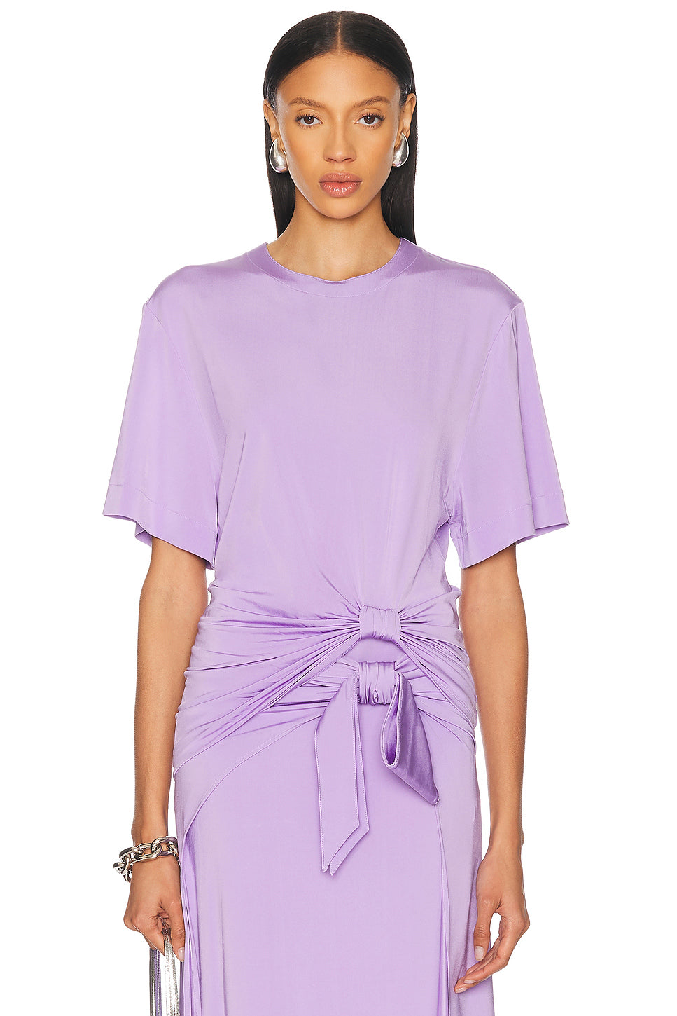 Tie Short Sleeve Top