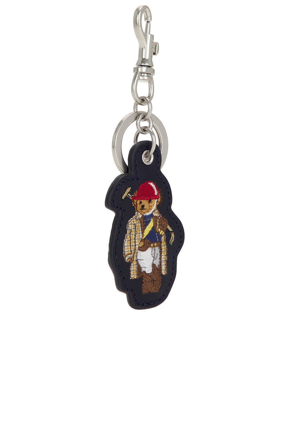 Leather Novelty Bear Keyfob