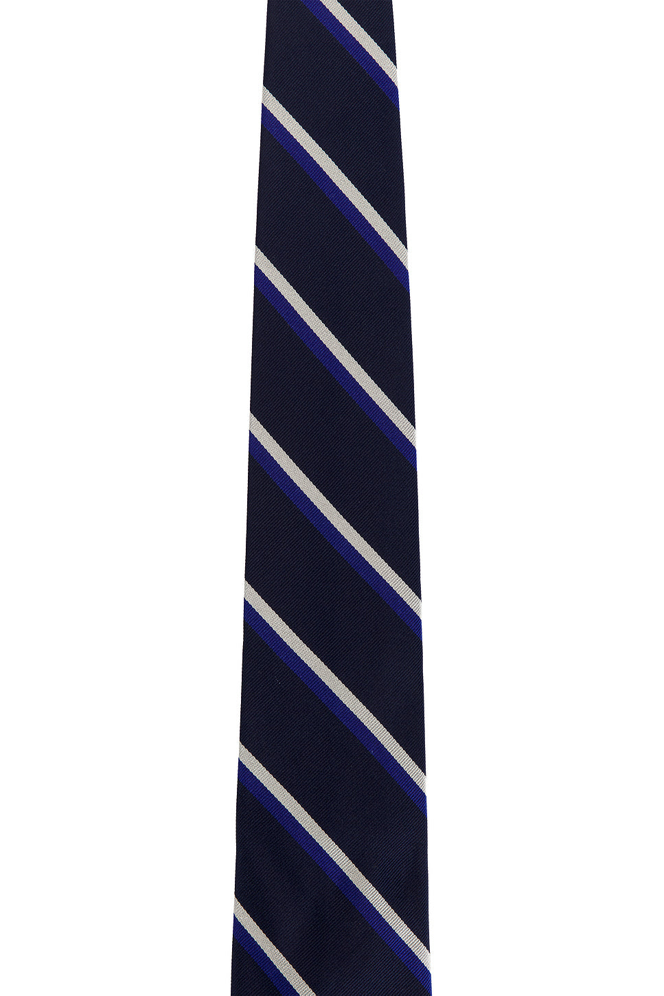 Double Stripe Woven Neck Tie