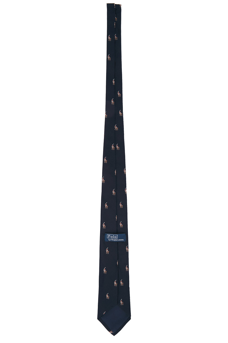 Silk Polo Player Neck Tie
