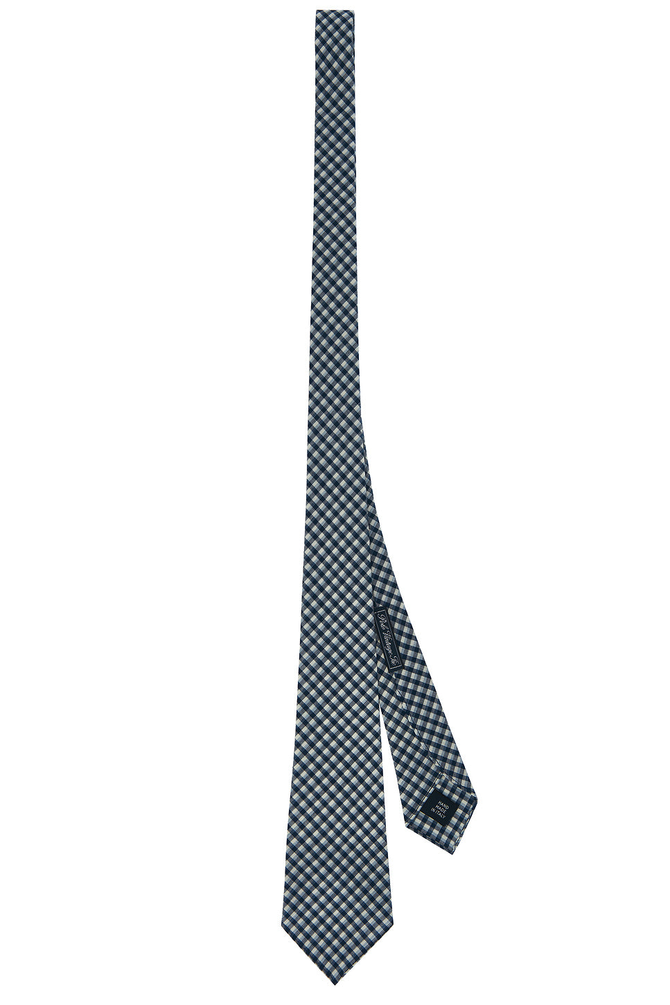 Micro Gingham Vintage Neck Tie