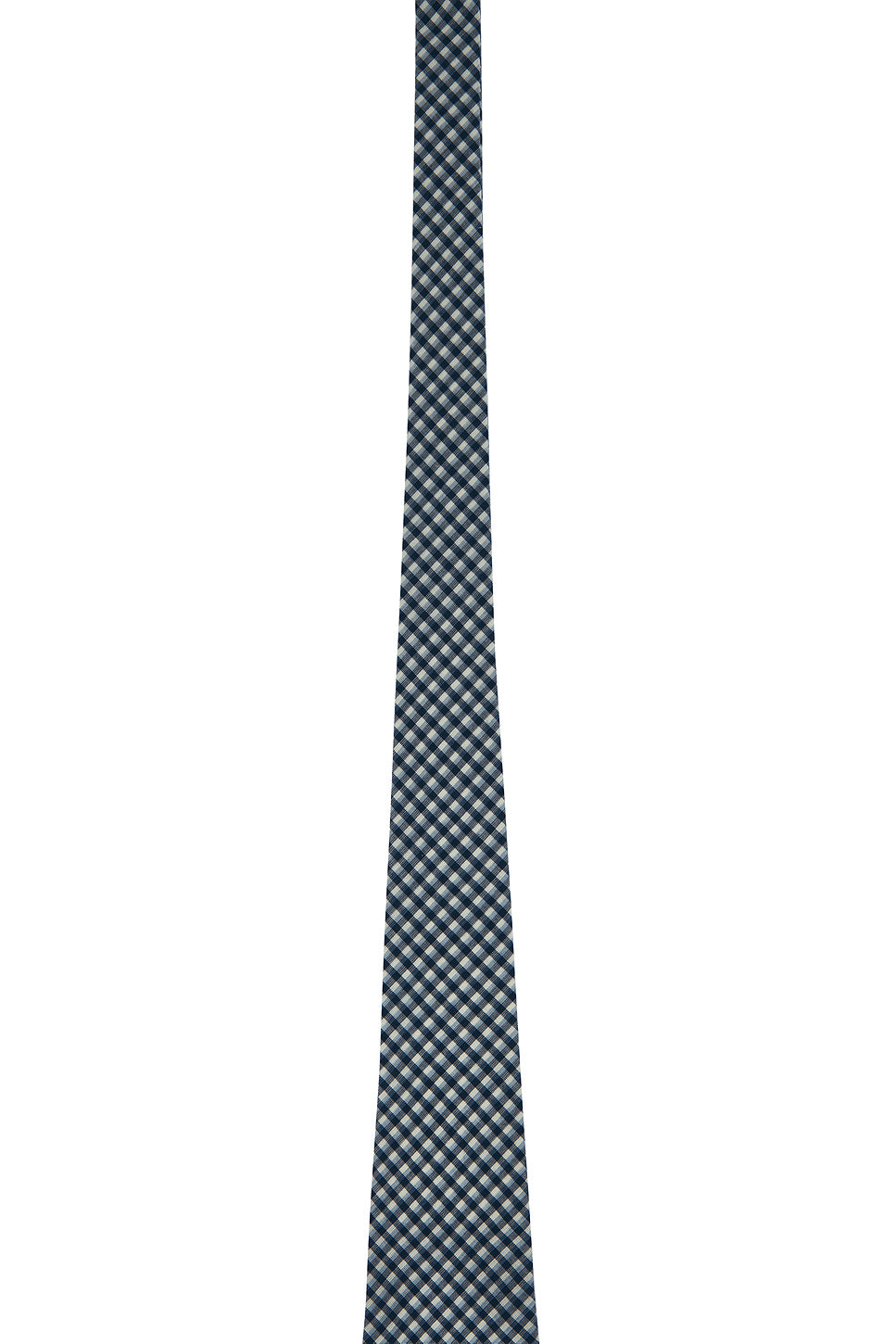 Micro Gingham Vintage Neck Tie