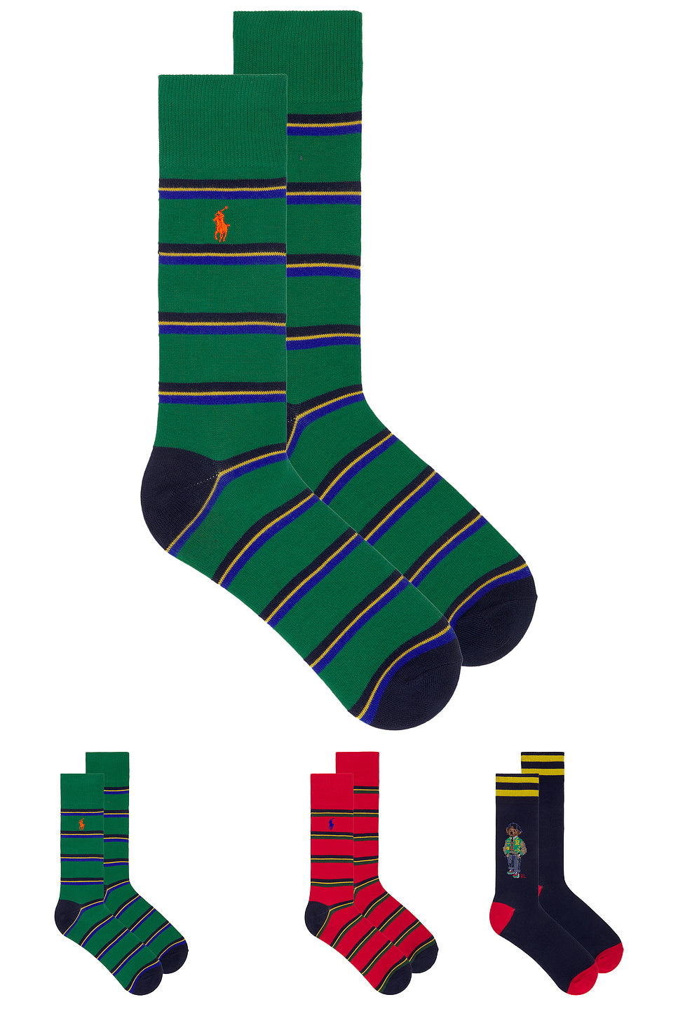Heritage Bear Socks Gift Box