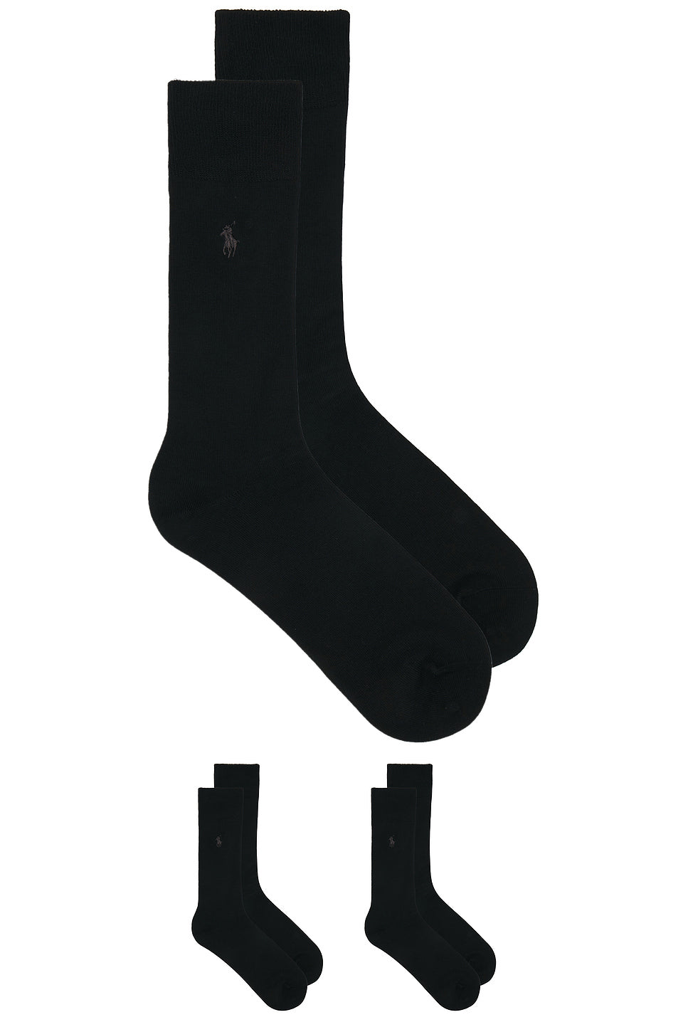 Soft Touch Flat Knit Dress Socks 3-Pack