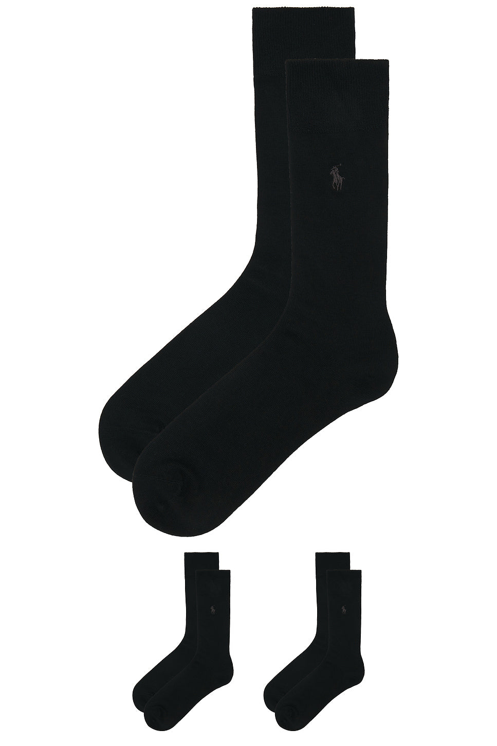 Soft Touch Flat Knit Dress Socks 3-Pack