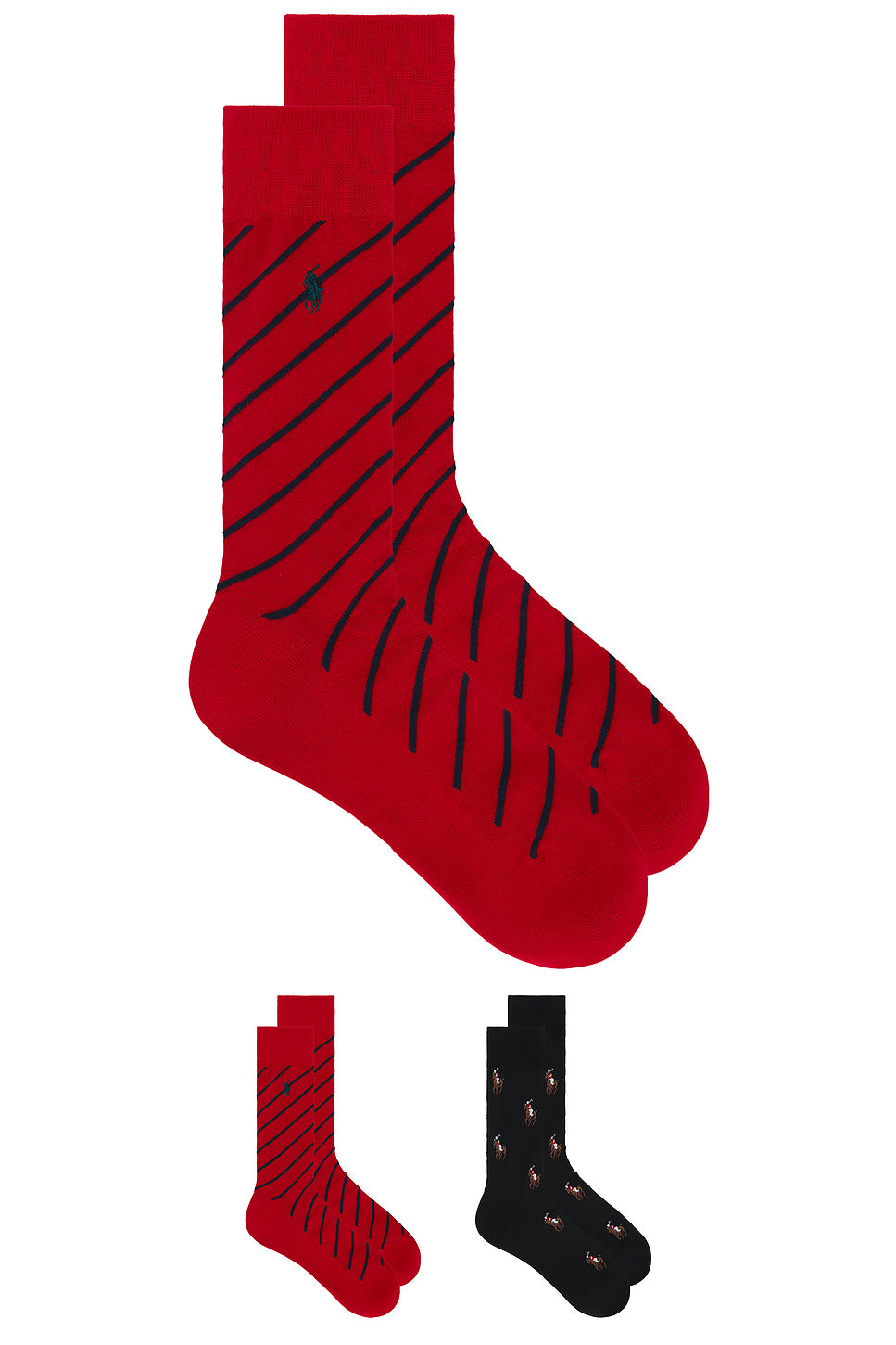 Knit in Pony Slack Socks 2-Pack