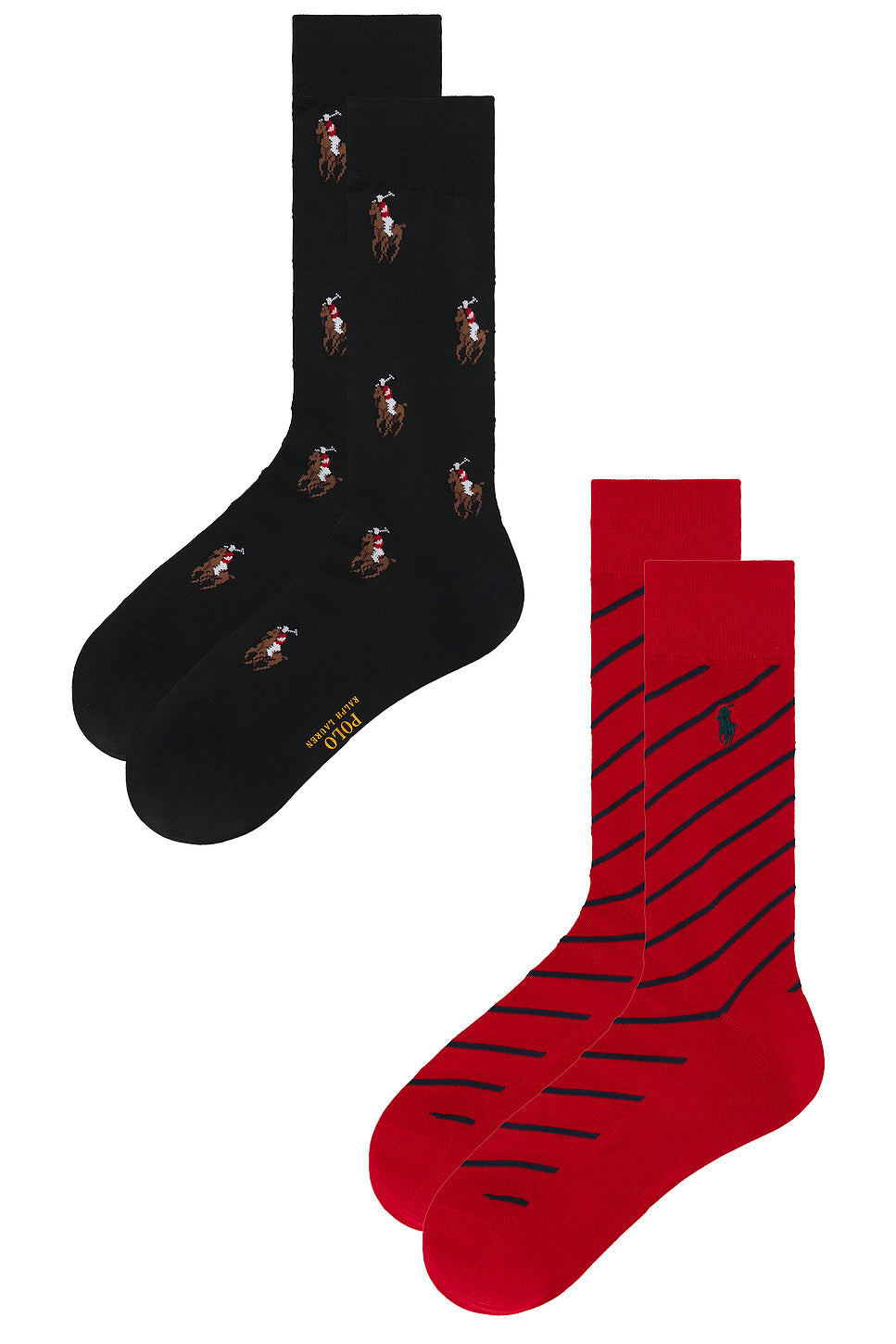 Knit in Pony Slack Socks 2-Pack