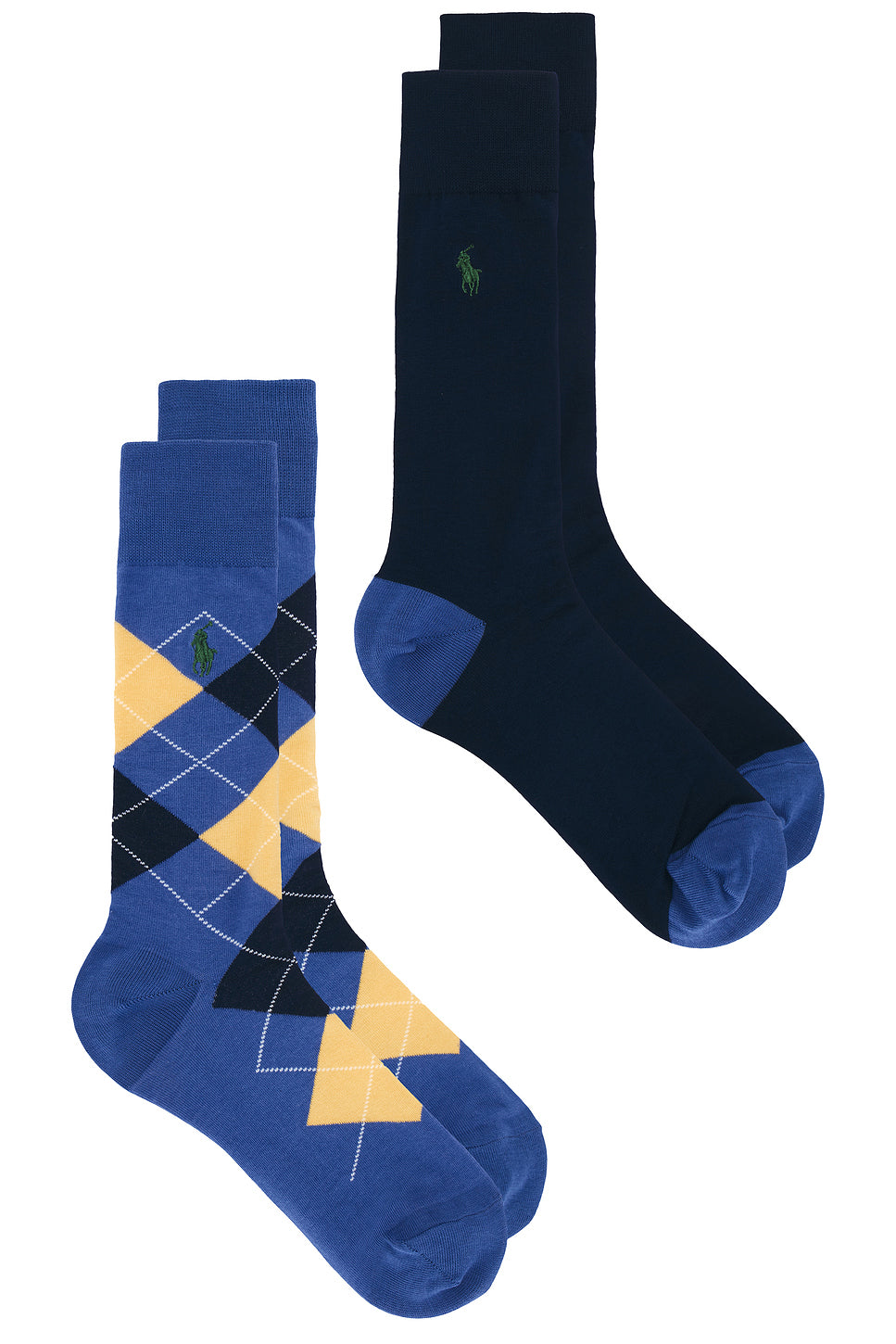 Argyle Slack Socks 2-Pack