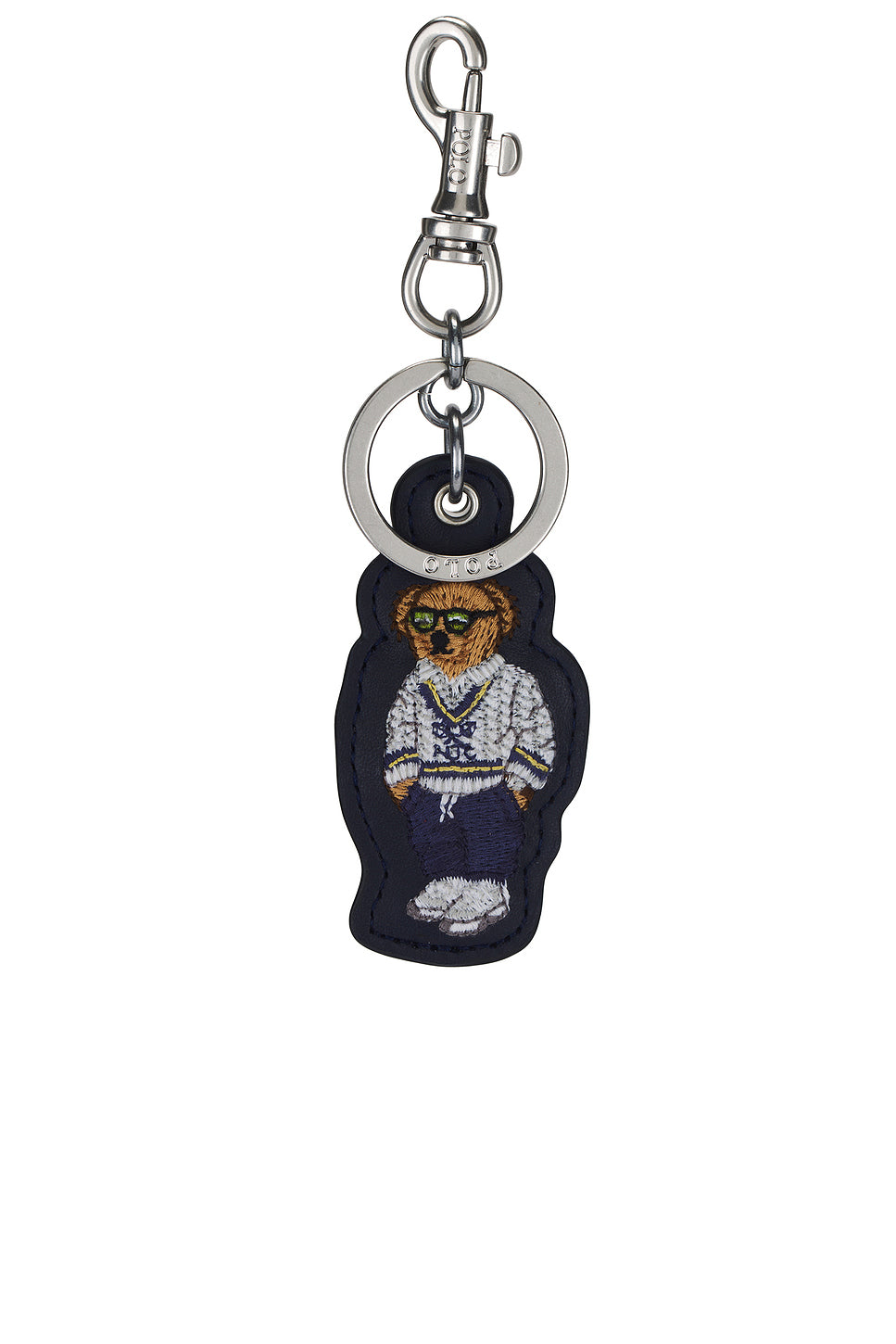 Leather Bear Keyfob