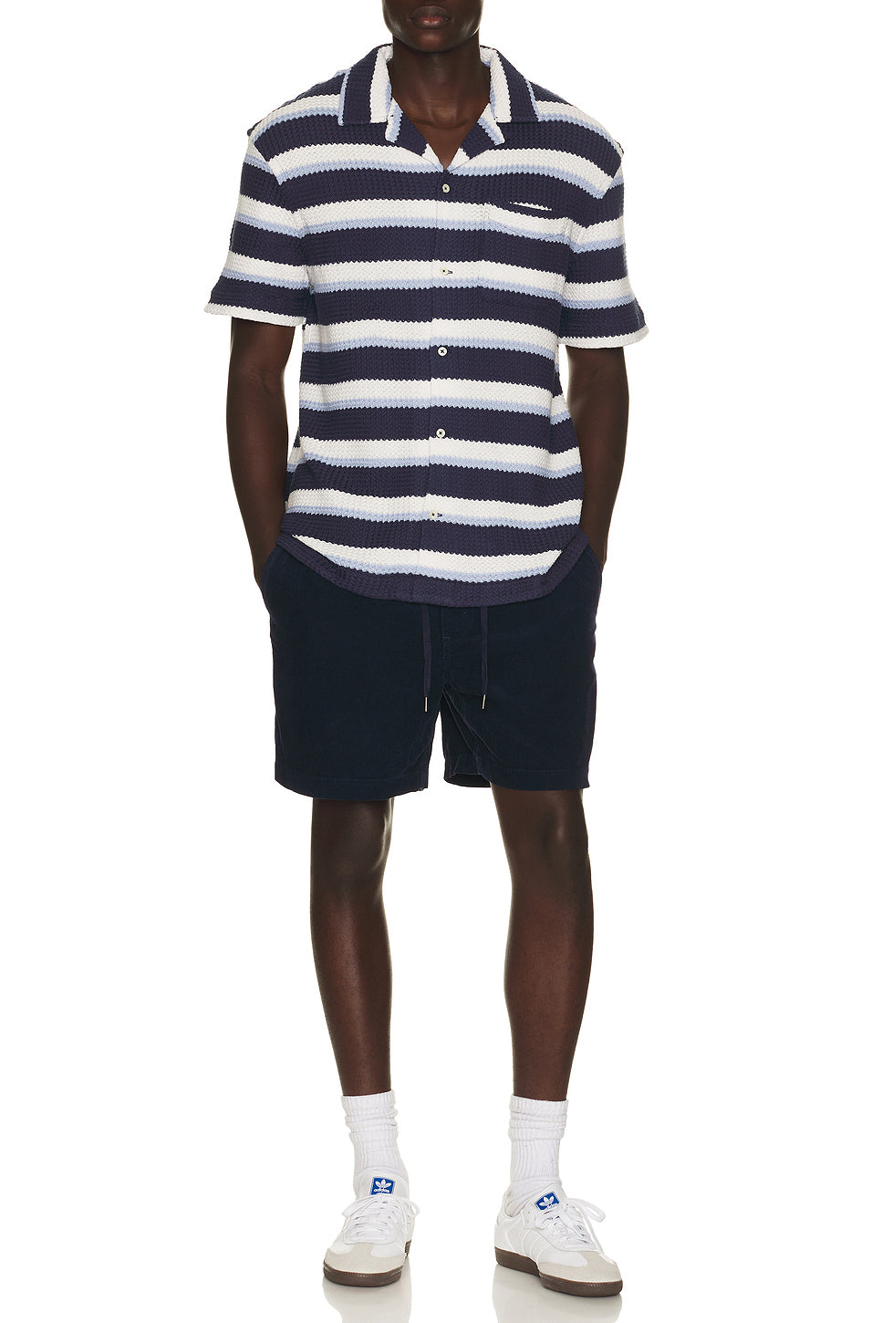 Pinwale Corduroy Pull On Prepster Short 6