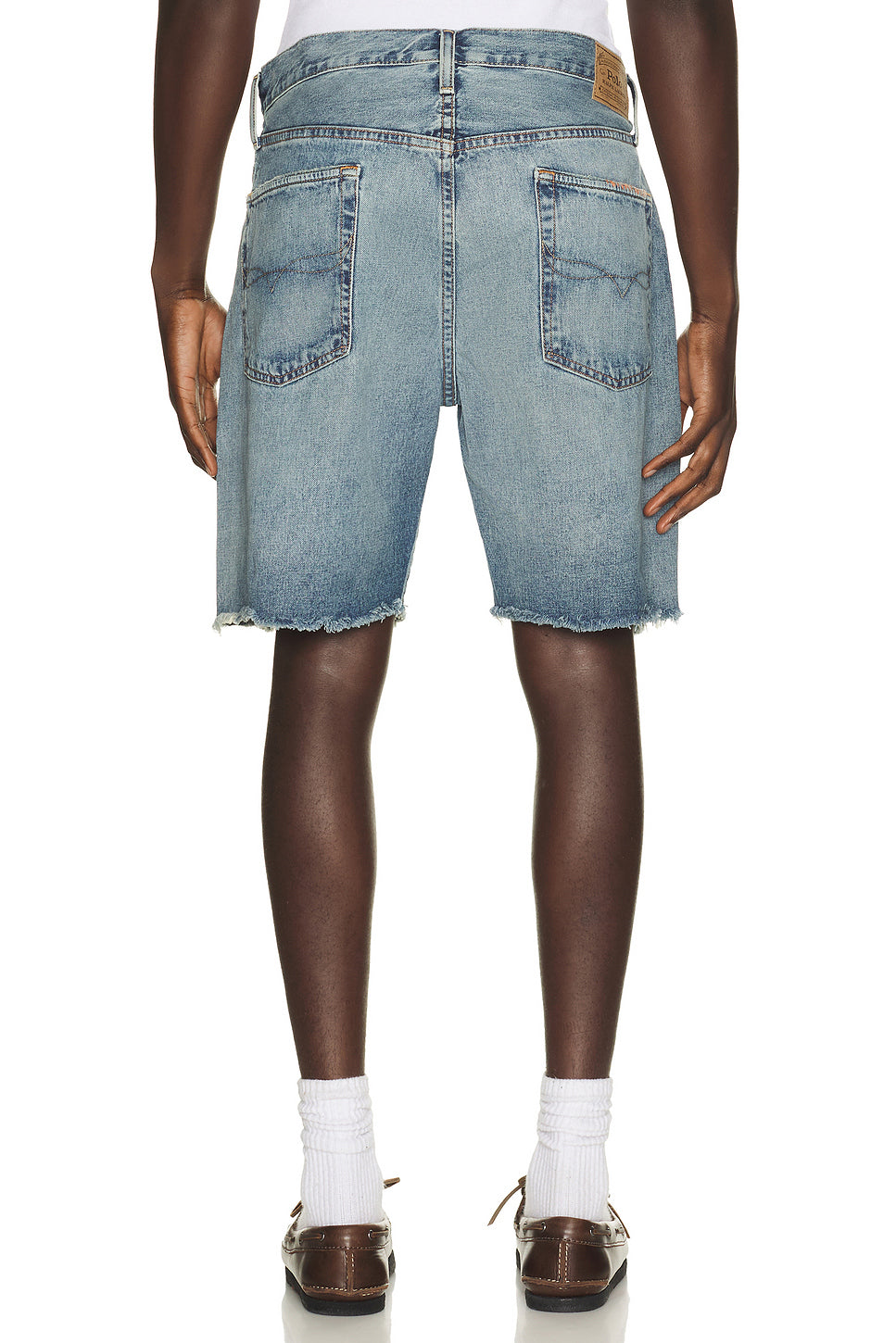 Novelty Repair Denim Jean Short