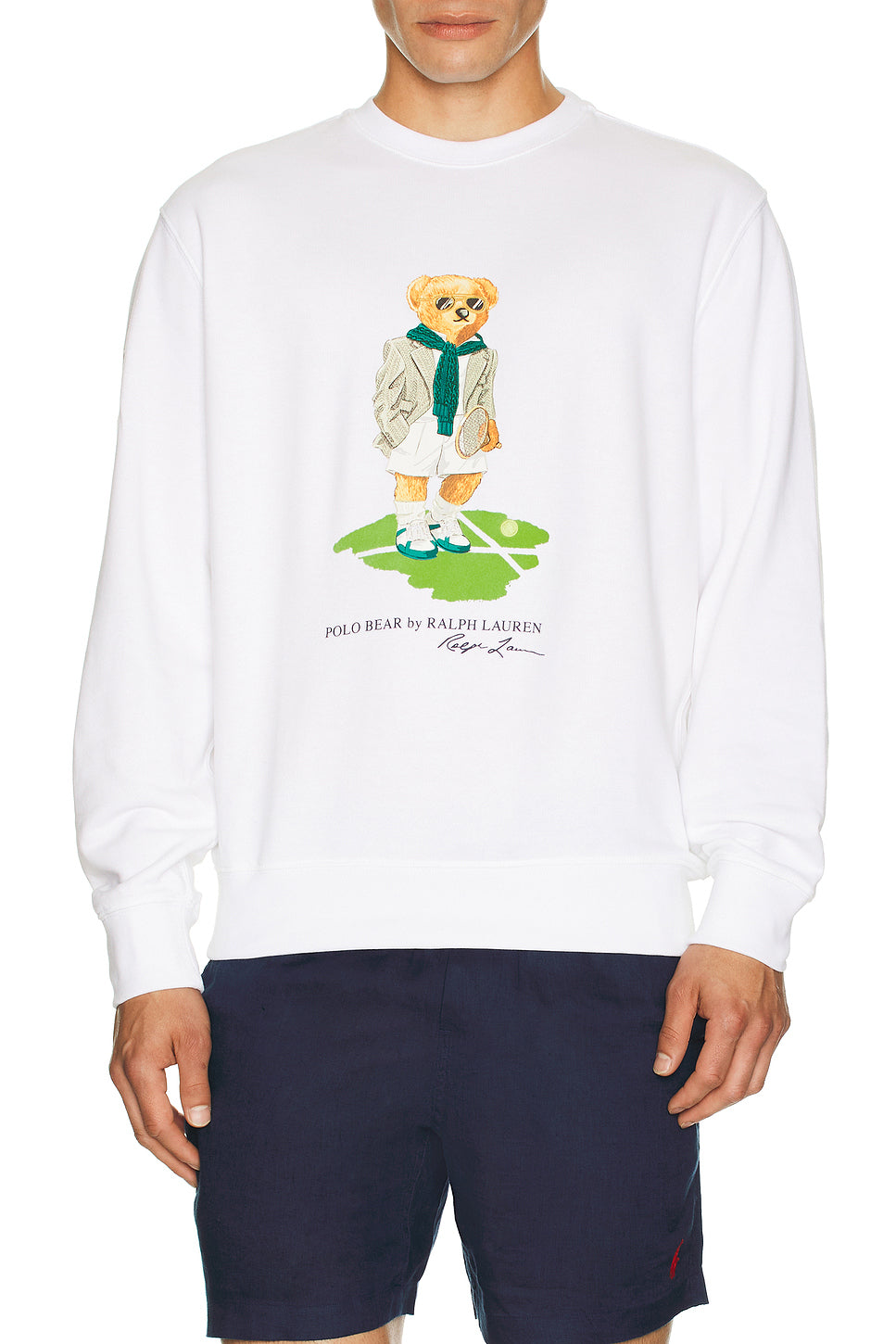 Wimbledon Novelty Bear Crewneck Sweatshirt