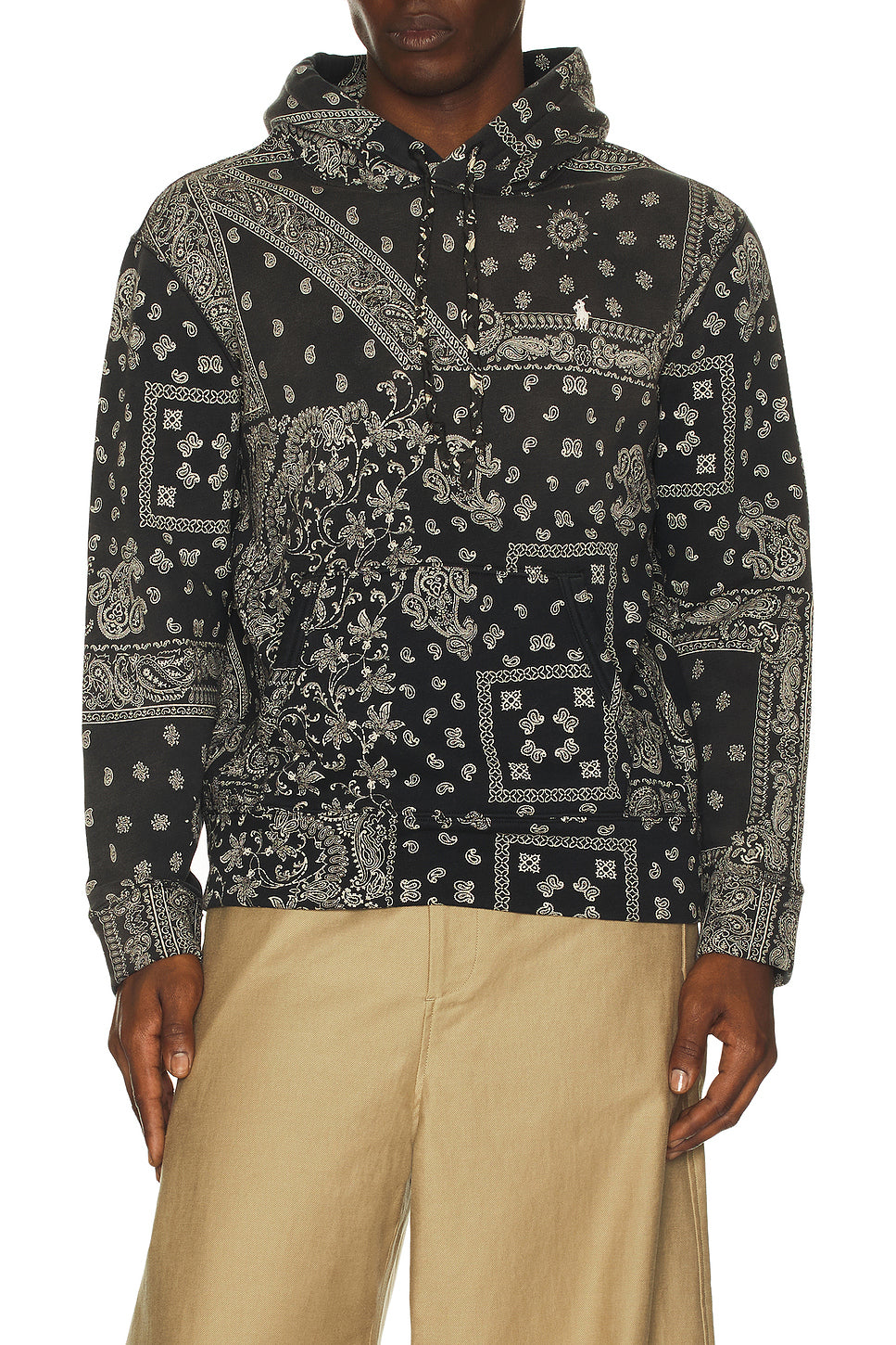 Ong-sleeve Seasonal Printed Fleece Sweatshirt