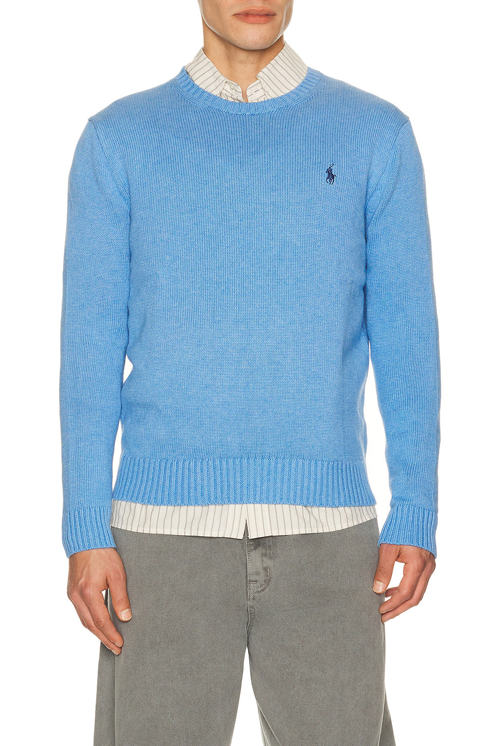 Cotton Crewneck Sweater