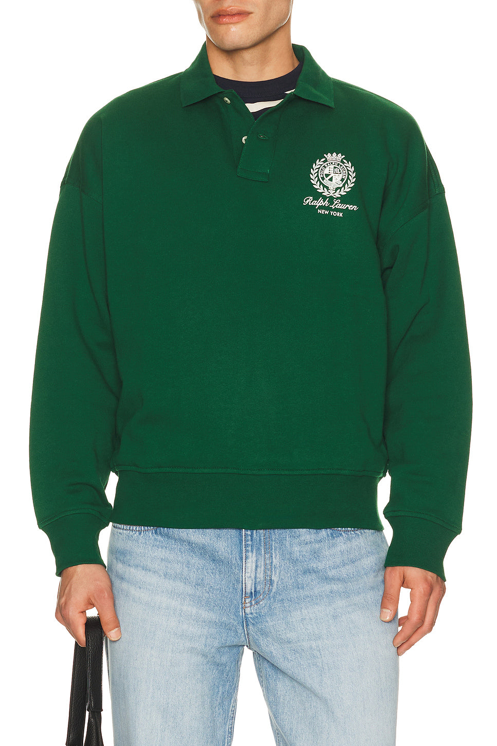 Fleece New York Graphic Polo