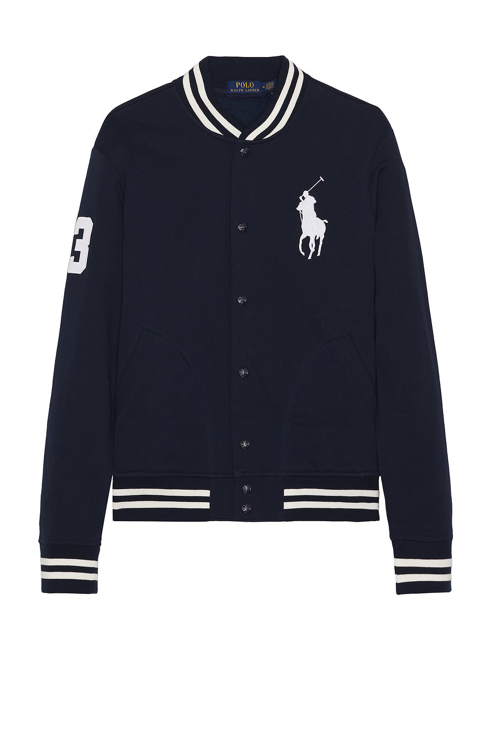 Athletic Fleece Big Pony Baseball Jacket