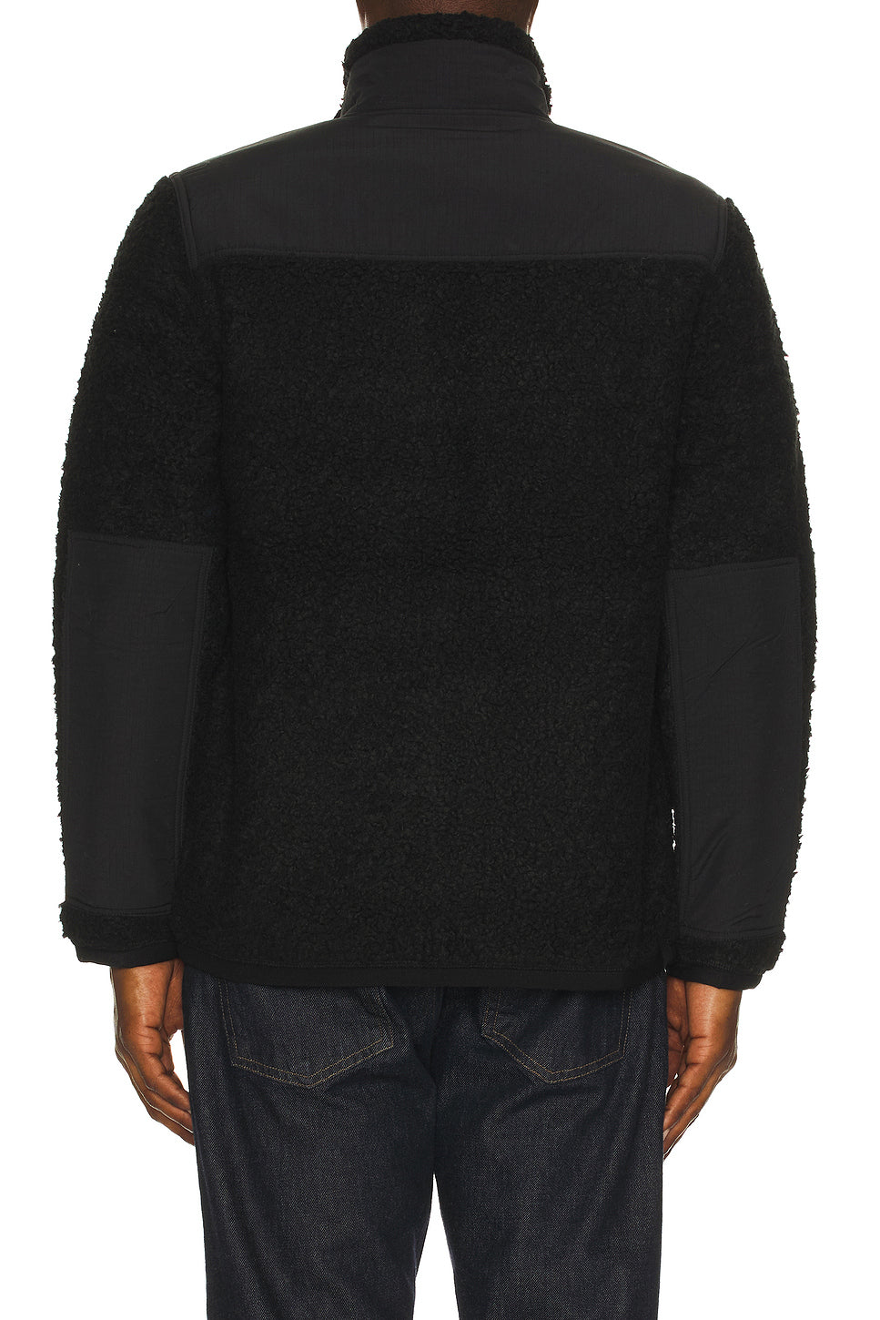 Bonded Hi-Pile Full Zip Hybrid Jacket