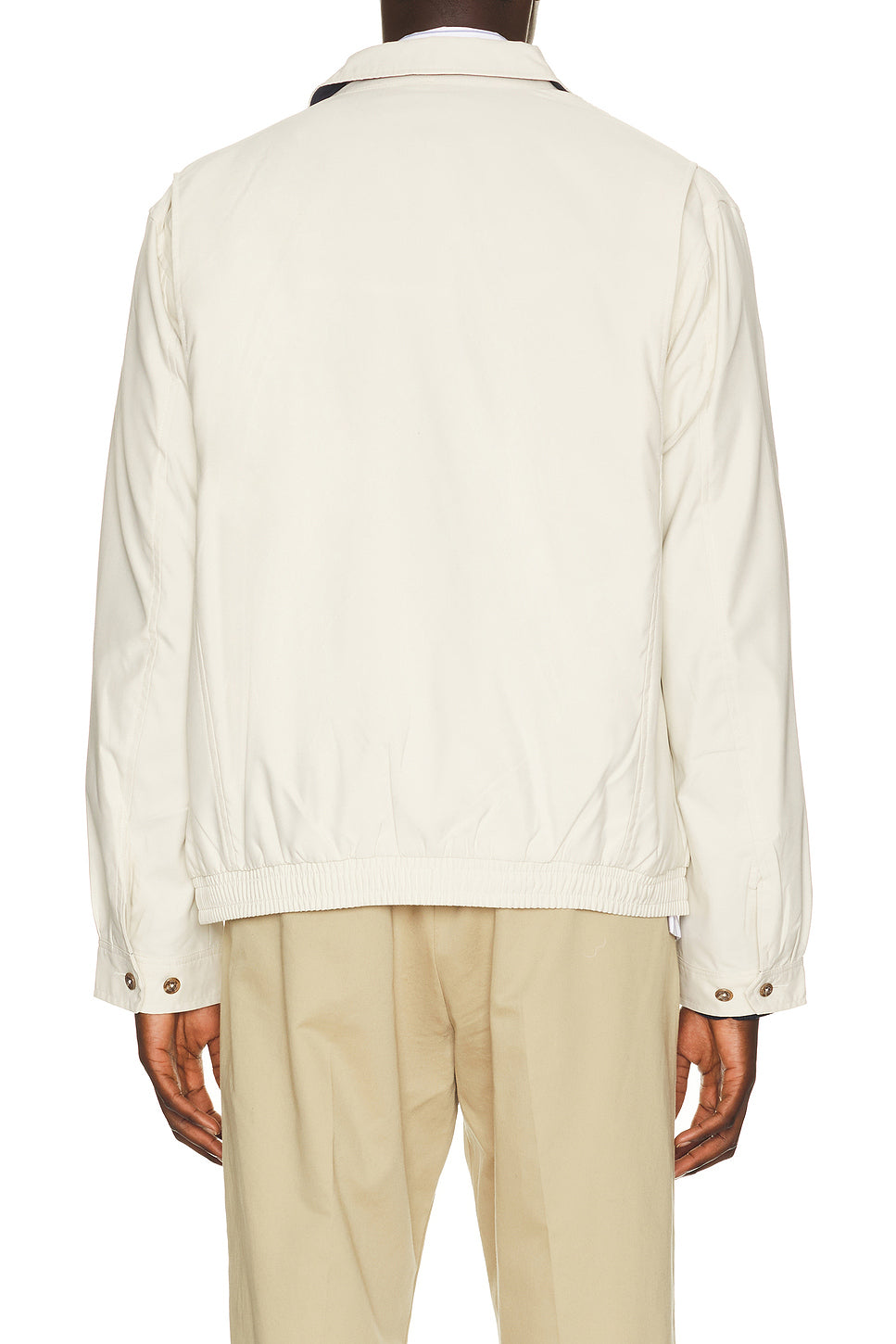 Polyester Twill Bi-Swing Windbreaker Jacket