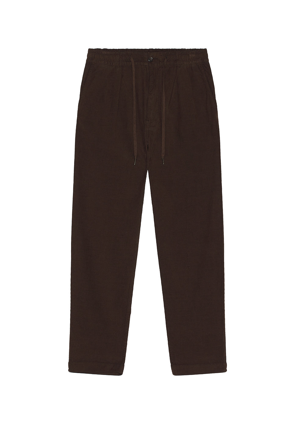 Garment Dyed Corduroy Prepster Pleated Pant