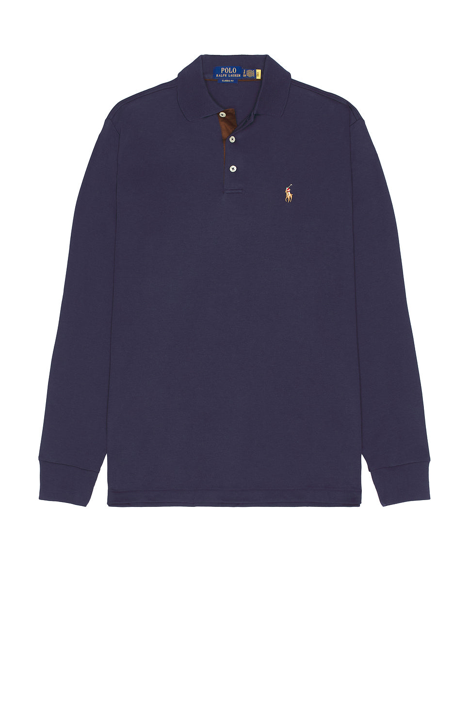 Classic Long Sleeve Polo Shirt