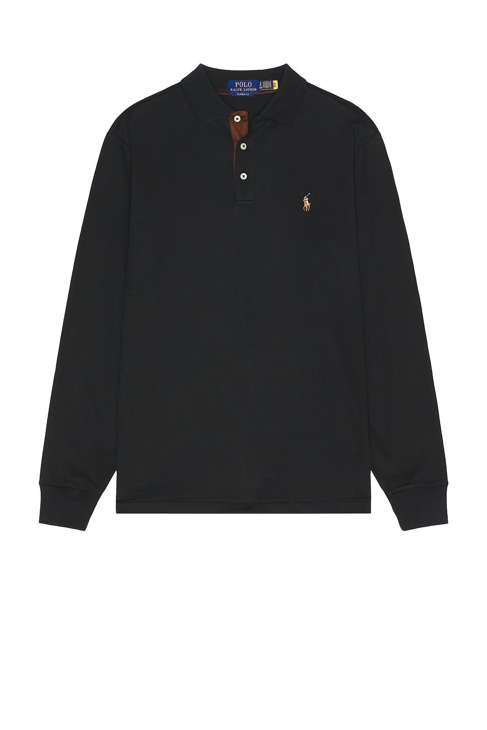 Classic Long Sleeve Polo Shirt