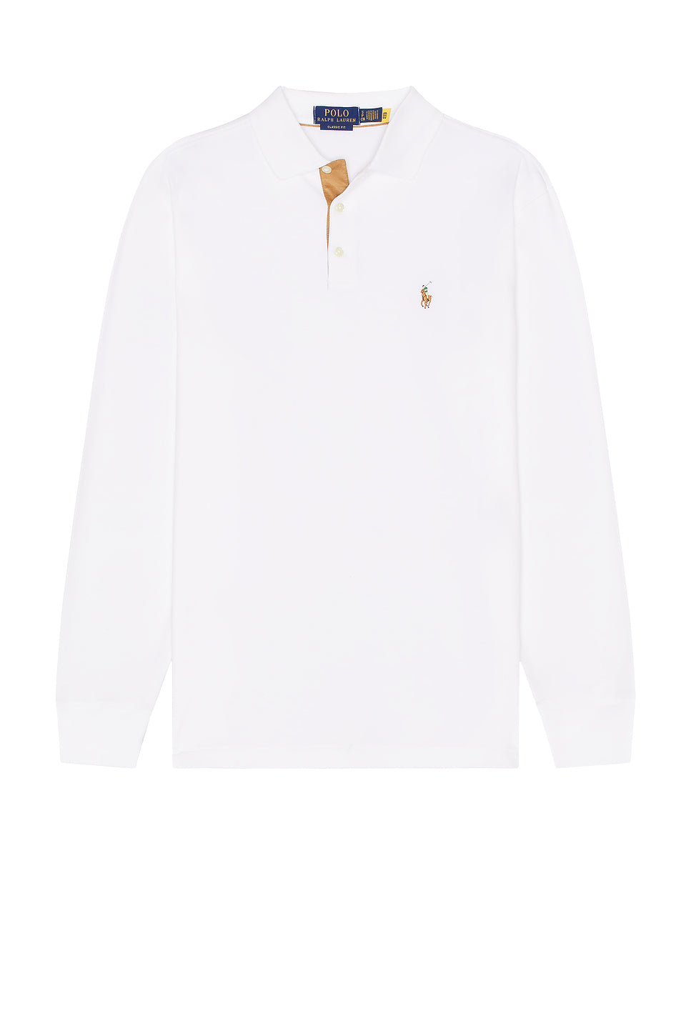 Classic Long Sleeve Polo Shirt