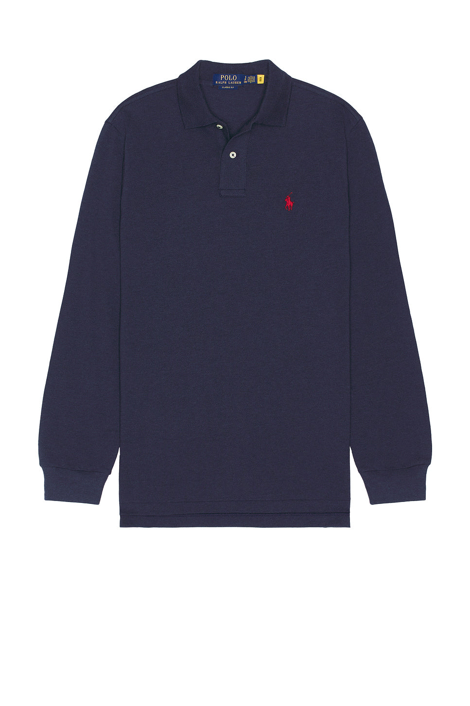 Classic Long Sleeve Polo Shirt