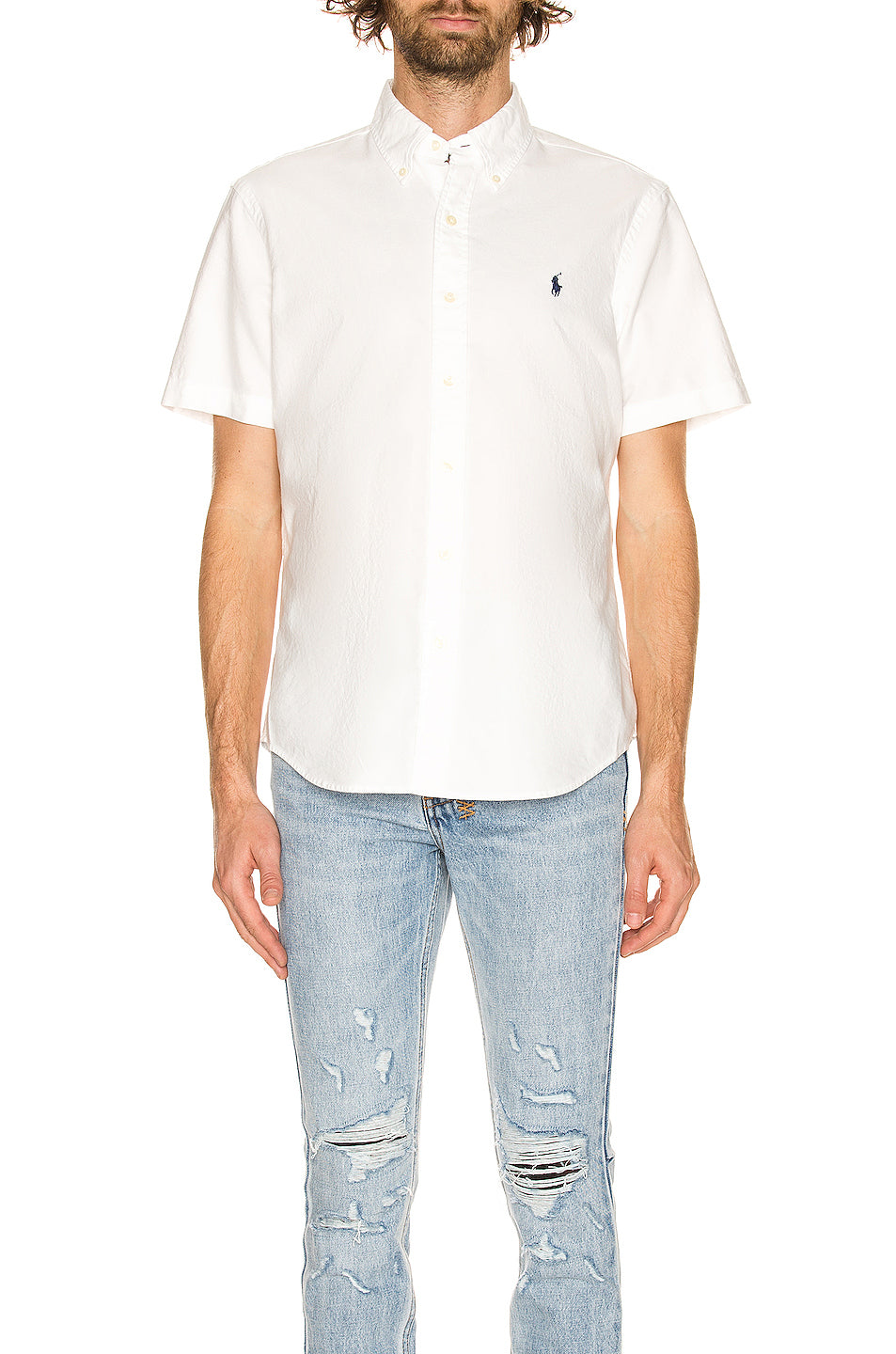 Short Sleeve Oxford Shirt