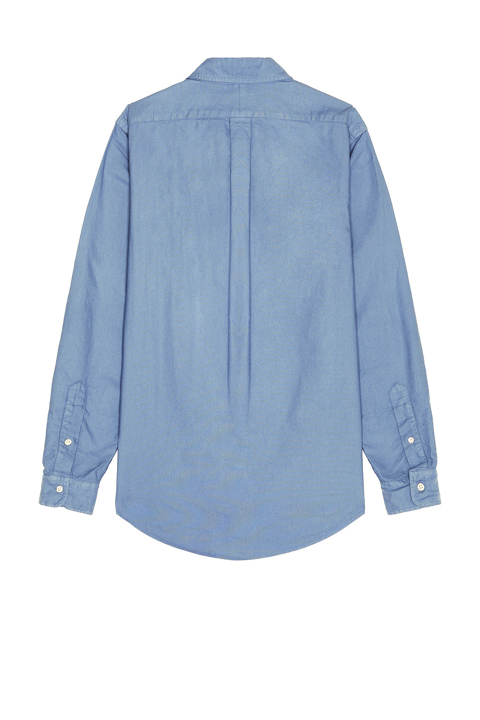Long Sleeve Garment Dyed Oxford Sport Shirt