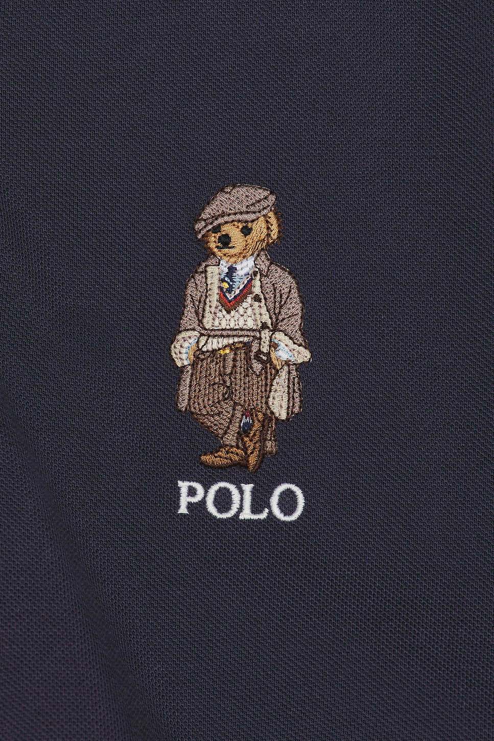 Short Sleeve Novelty Bear Polo