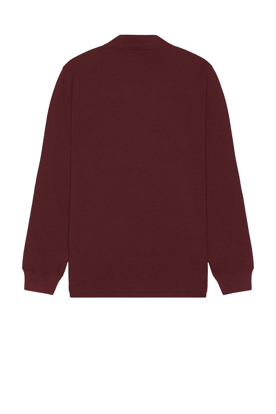 Long Sleeve Mesh Polo