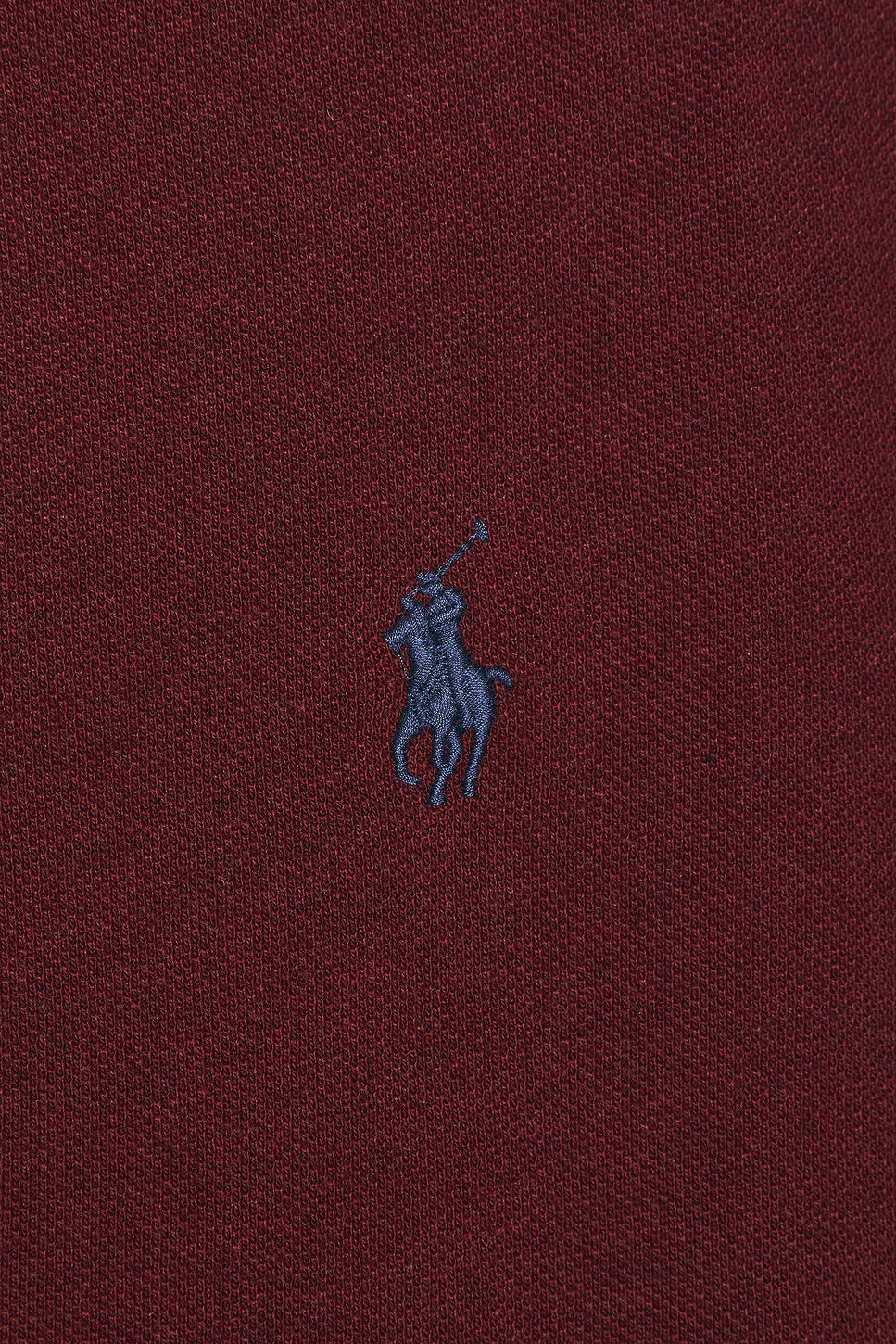 Long Sleeve Mesh Polo