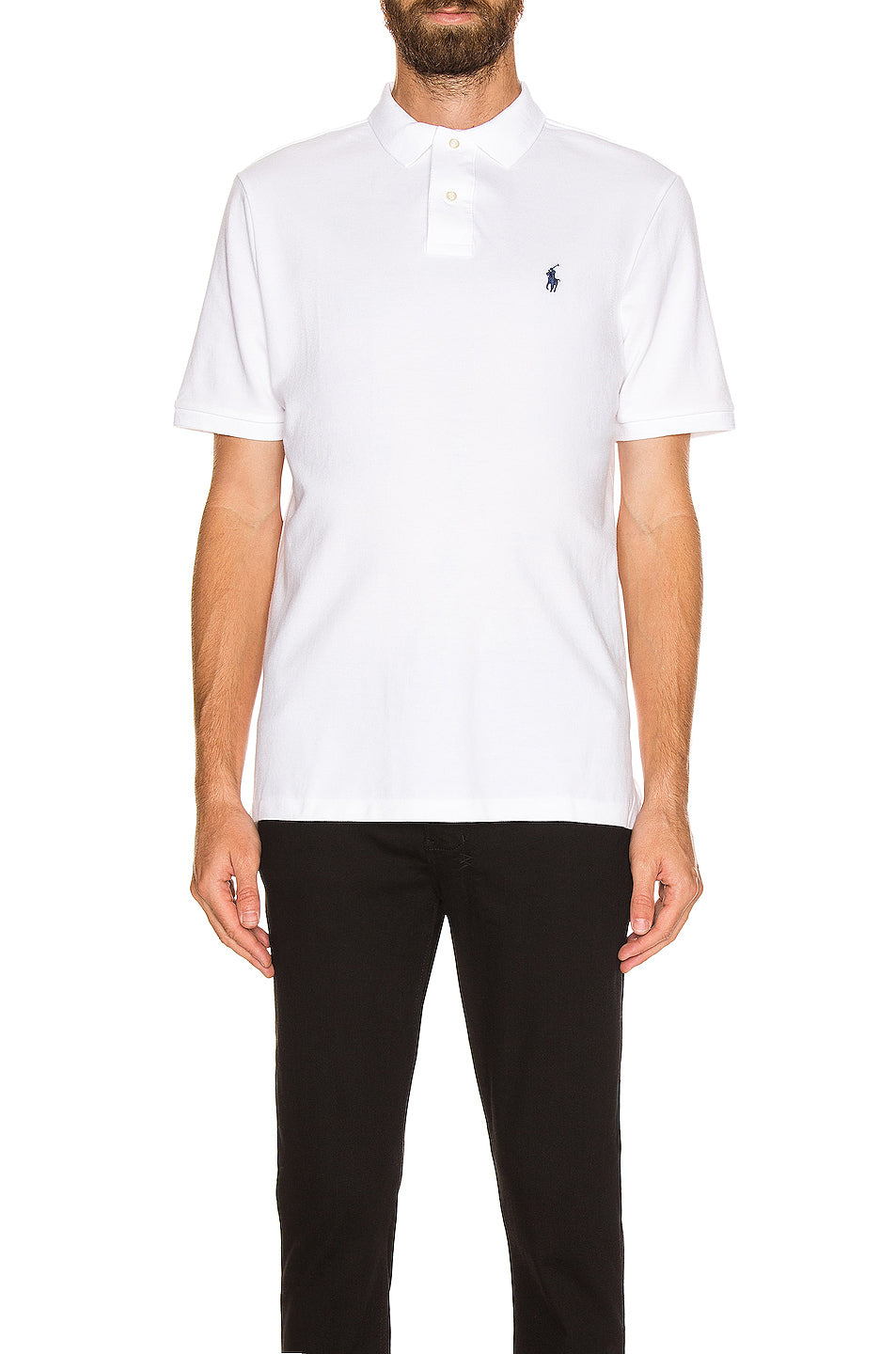 Classic Fit Mesh Polo