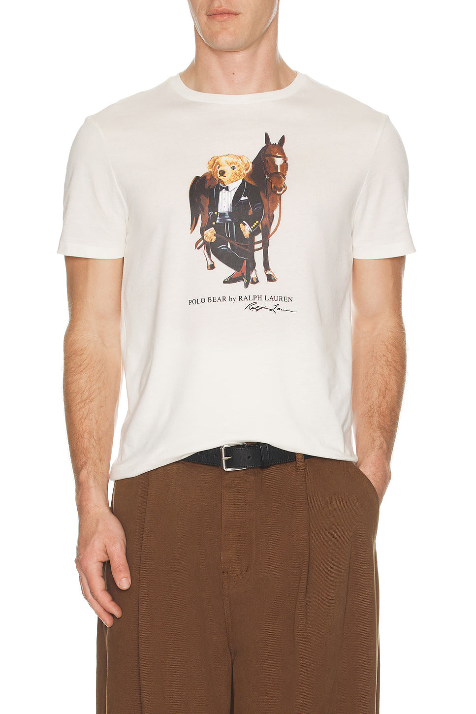 Lunar New Year Short Sleeve Graphic Bear T-Shirt