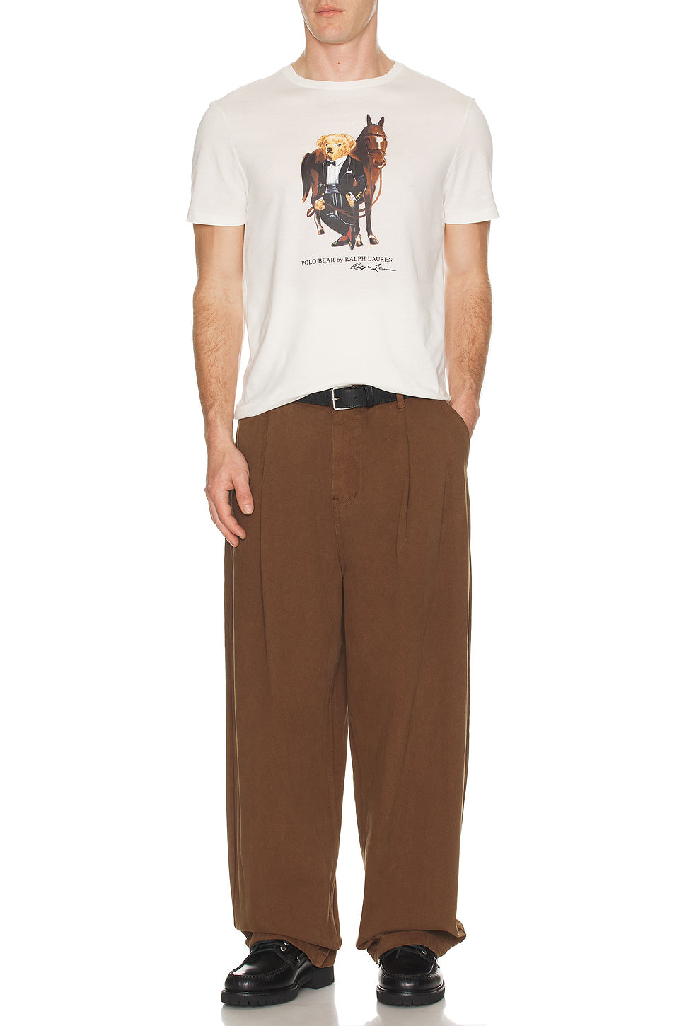 Lunar New Year Short Sleeve Graphic Bear T-Shirt