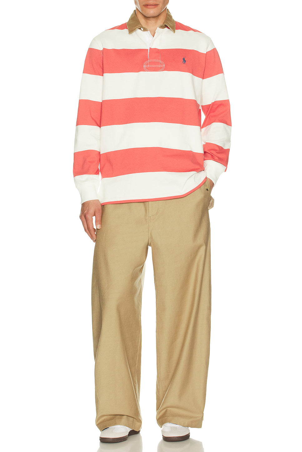 Long Sleeve Collared Rugby Shirt