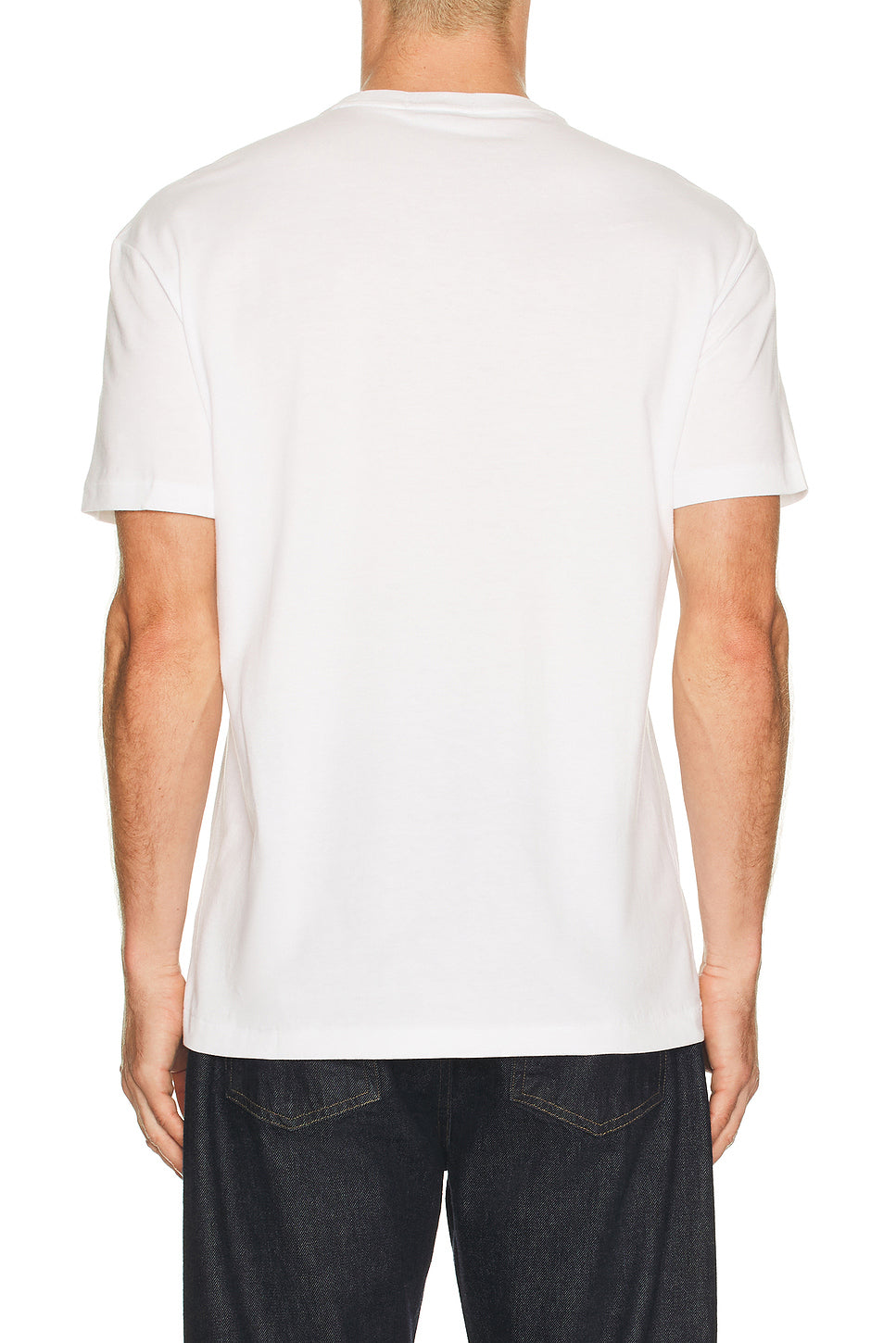 Short Sleeve Jersey Knit Novelty Polo Society Bear Tee