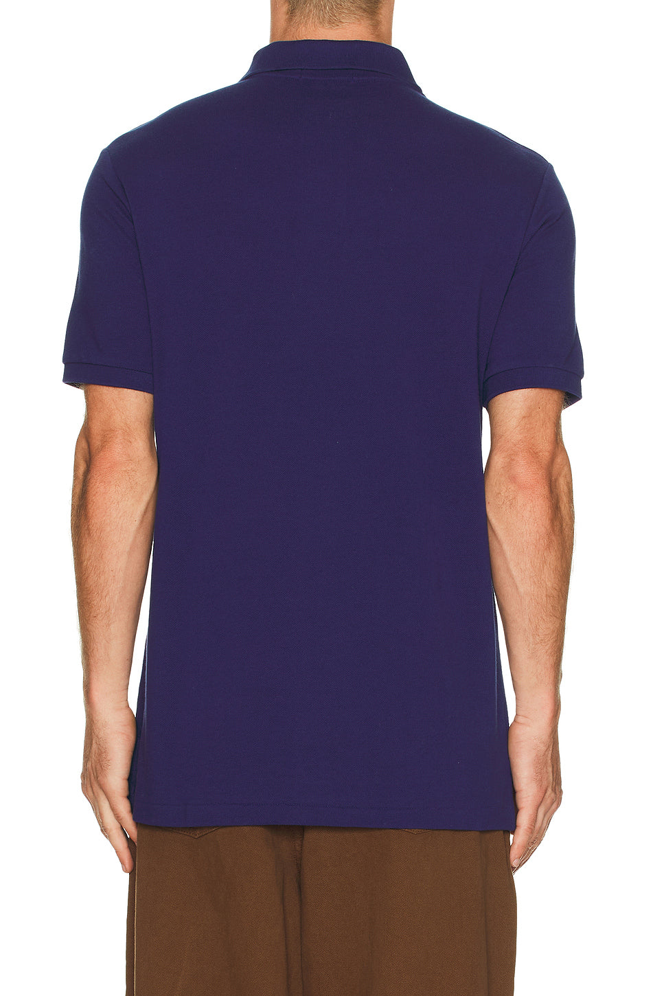 Short Sleeve Mesh Polo