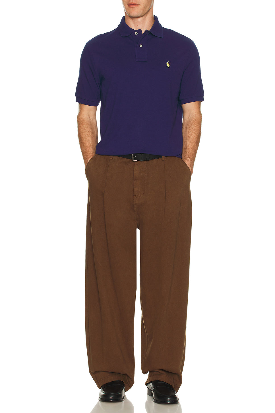 Short Sleeve Mesh Polo