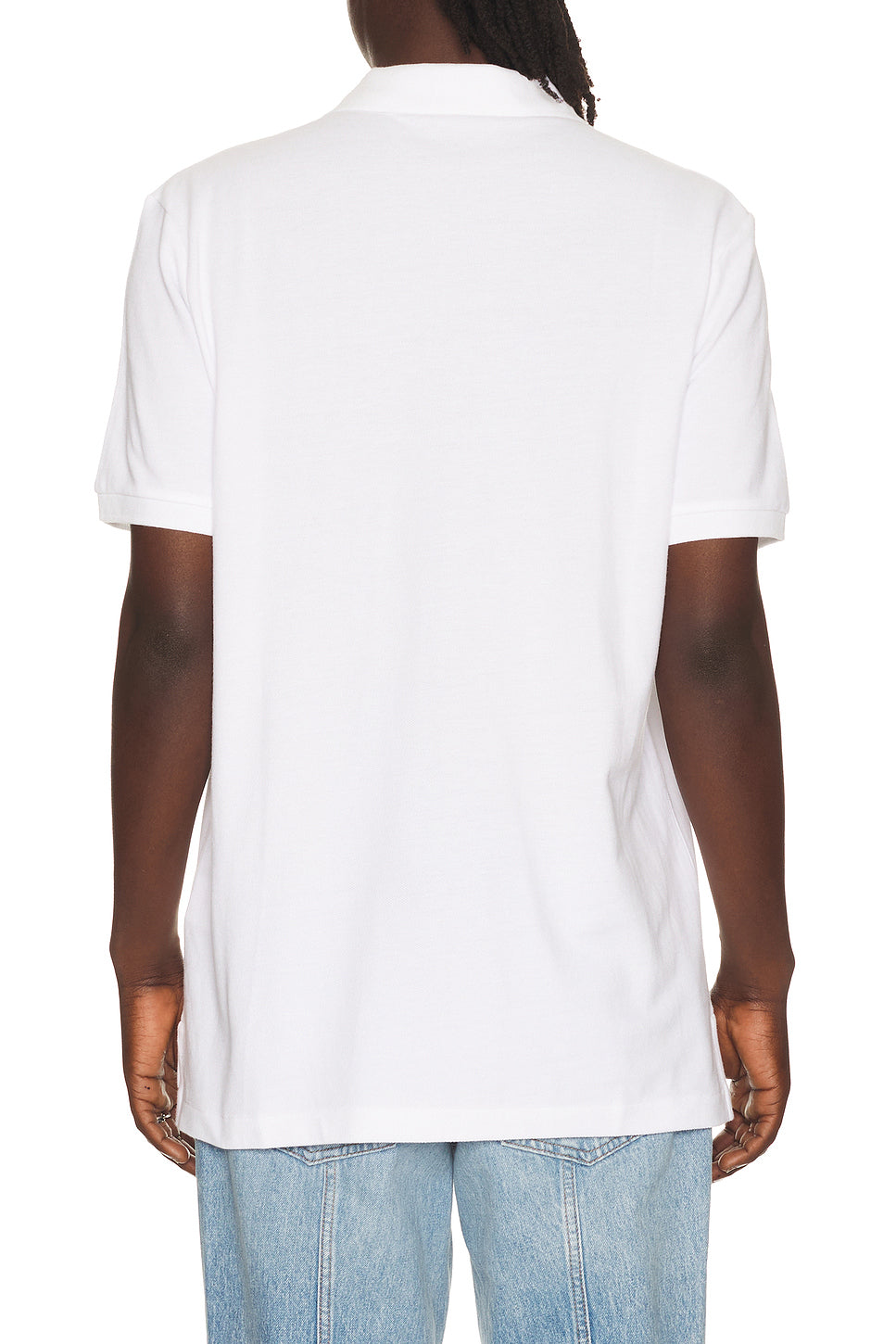 Short Sleeve Basic Mesh Novelty Summer Bear Polo