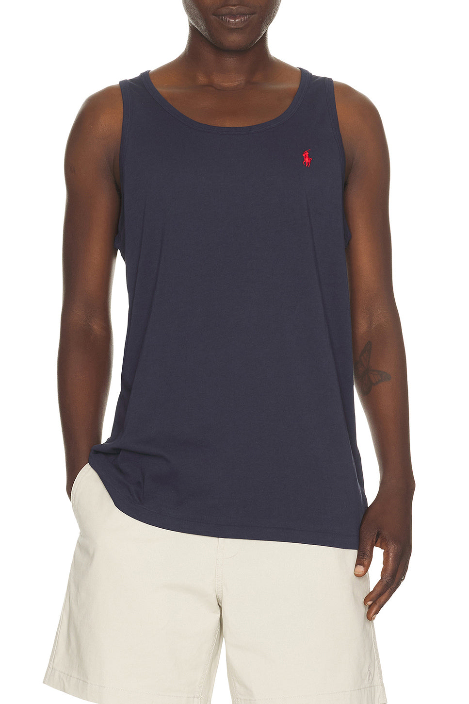 Sleeveless Jersey Knit Tank
