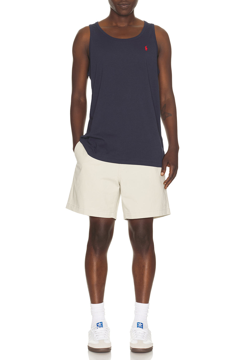 Sleeveless Jersey Knit Tank